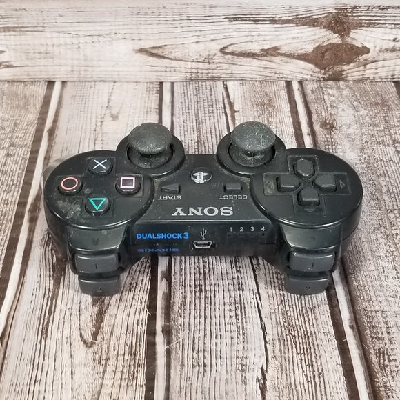 Genuine Sony PlayStation 3 PS3 DualShock 3 Wireless Controller CECHZC2U Tested - Picture 4 of 8